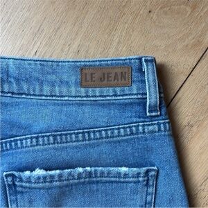 Le Jean “Bella” Crop Flare Jeans — Size 27 — Beach House Wash